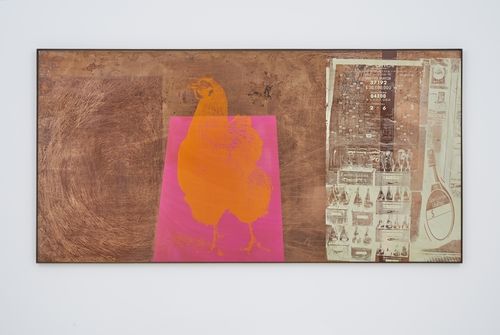 로버트 라우센버그, '매서운 눈'(코퍼헤드), 1989