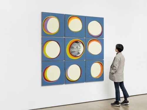 강익중 '달이 뜬다' 전시 전경