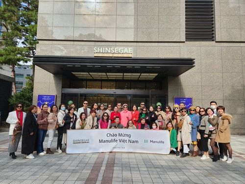 신세계면세점 명동점, 베트남 관광객 250명 방문…3년만에 최대