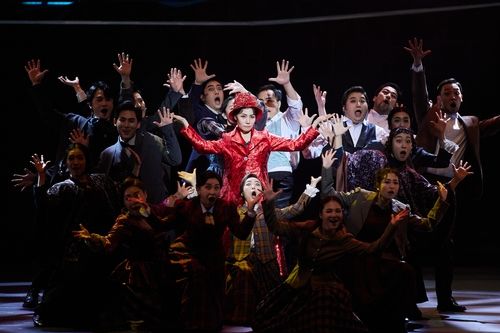 '크리스마스 캐롤' 연습 장면