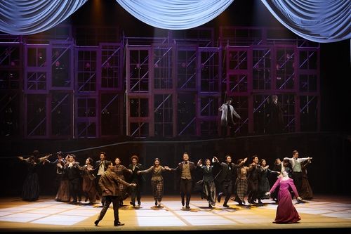 '크리스마스 캐롤' 연습 장면