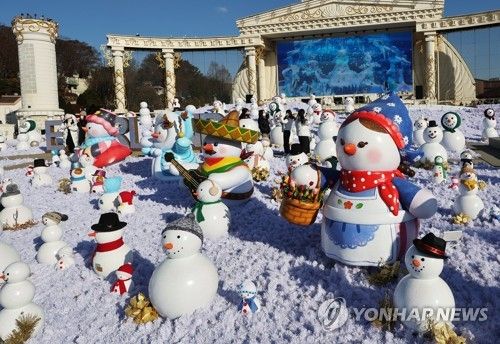 각양각색 눈사람