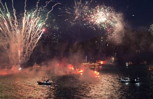 통영 한산대첩 축제 재현
