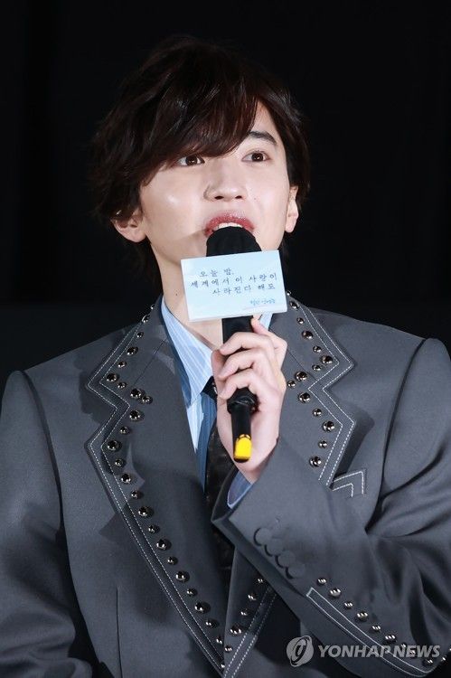 인사말 하는 미치에다 슌스케