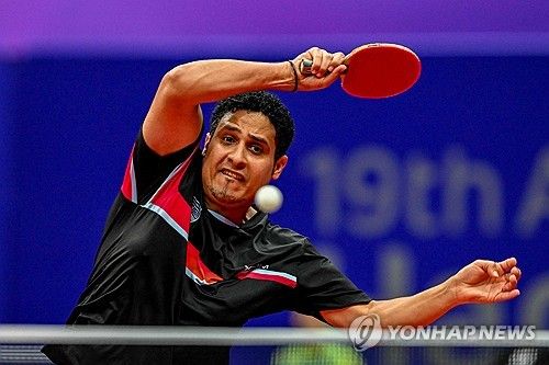 예멘 남자 탁구 선수 알리 오마르 아흐메드 