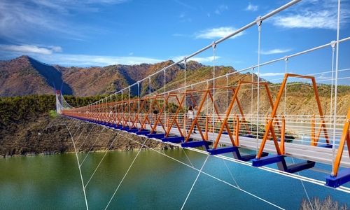 장계관광지 출렁다리 조감도