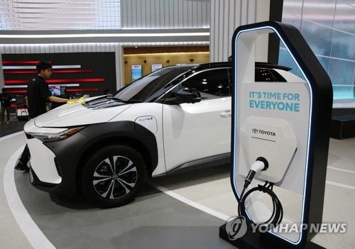 도요타 전기차 bZ4X