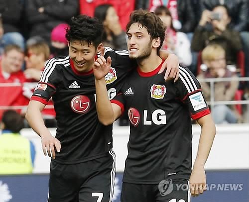 레버쿠젠 당시 손흥민