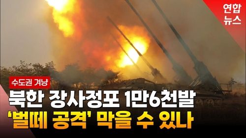 [영상] 아이언 돔도 당했는데…北 장사정포 '벌떼 공격' 막을 수 있나 - 2