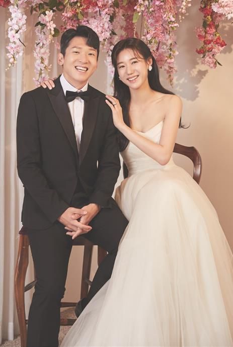 '육상 국가대표 부부' 김국영(왼쪽)과 김규나