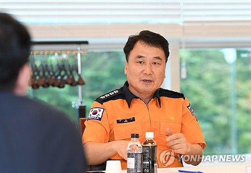 남화영 소방청장 [소방청 제공. 재판매 및 DB 금지] photo@yna.co.kr