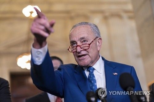  척 슈머 미국 민주당 상원 원내대표