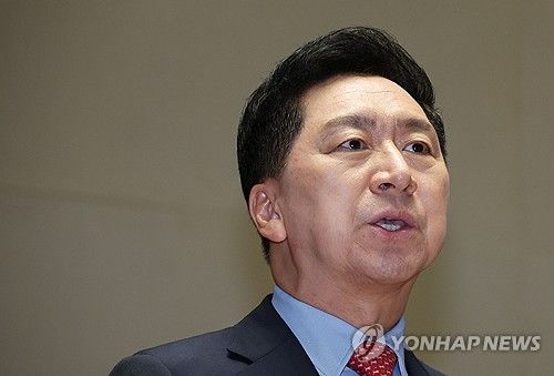 발언하는 김기현 대표