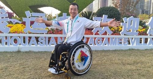 휠체어 레이싱 유병훈