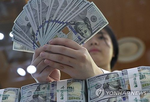 9월 외화예금 94억달러 줄어…차익실현·수입결제 등 겹쳐