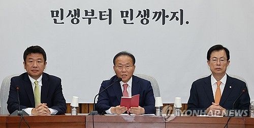 국민의힘 국감회의