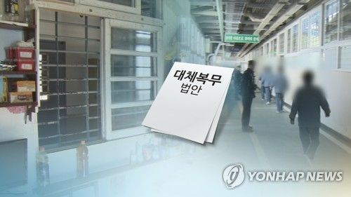 '36개월•교정시설 합숙' 대체복무안 사실상 확정(CG)