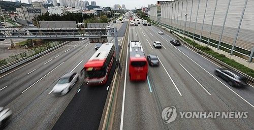 소통 원활한 고속도로