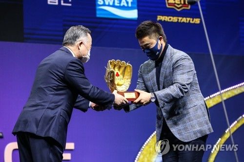 NC 박석민, 사랑의 골든글러브상