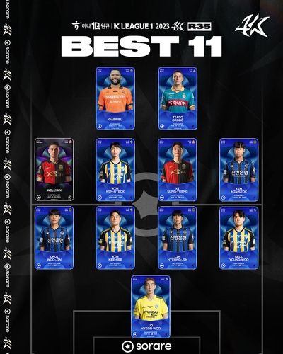 K리그1 35라운드 베스트 11