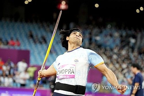 인도 육상 영웅 초프라