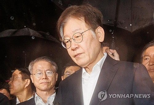 구속영장 기각...발언하는 이재명 대표
