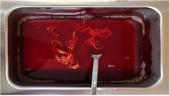 책끈 염색 작업 [국가기록원 제공. 재판매 및 DB 금지]