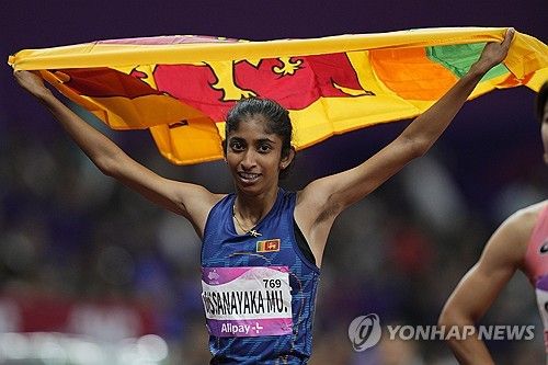 스리랑카 육상 금메달 카루라나스나