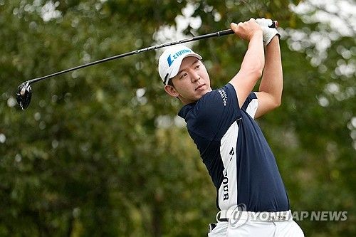 노승열 1라운드 경기 모습 