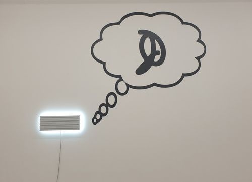 (서울=연합뉴스) 황희경 기자 = 서울 한남동 갤러리바톤에서 열리고 있는 리암 길릭 개인전 전시 모습. 2023.10.9. zitrone@yna.co.kr