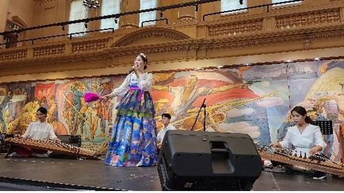 한국 초청 판소리 공연단 '하루'