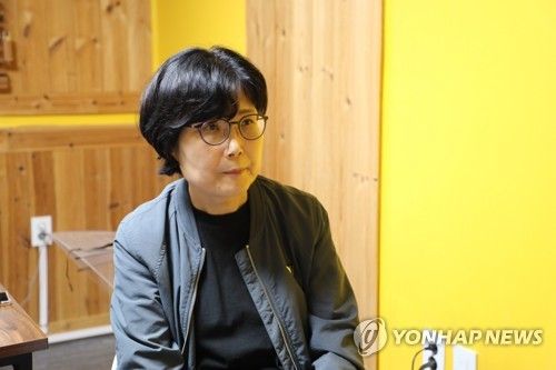 연합뉴스와 인터뷰 중인 전진경 대표