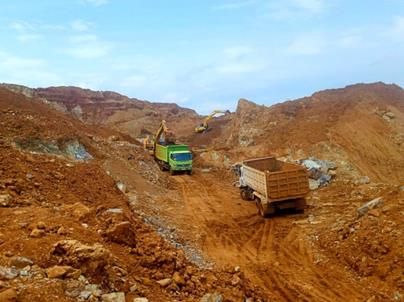 STX가 투자한 인도네시아 술라웨시 지역의 니켈광산