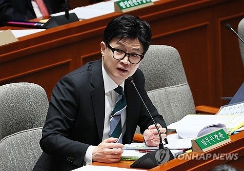 답변하는 한동훈 장관