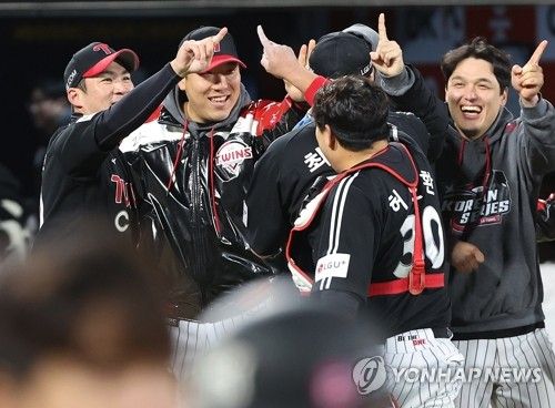 한국시리즈 우승까지 1승 남은 LG 트윈스