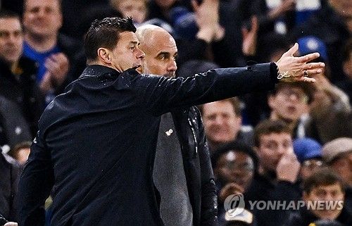 포체티노 감독과 과르디올라 감독