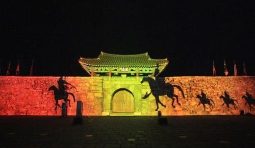 해미읍성 미디어 파사드 예상 모습