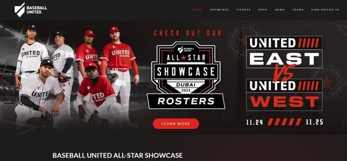 중동-서남아시아 프로리그 베이스볼유나이티드 쇼케이스