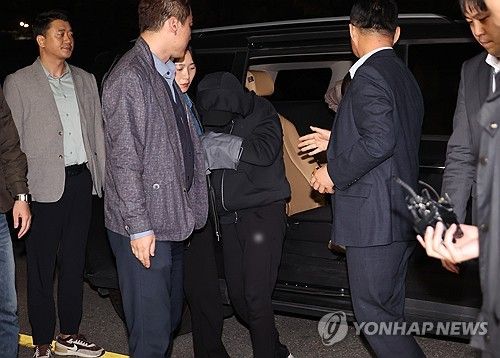 체포된 전청조