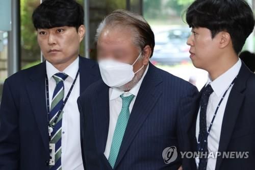 백현동 민간업자 정바울 회장 [연합뉴스 자료사진]