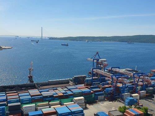 러 연해주 블라디보스토크항