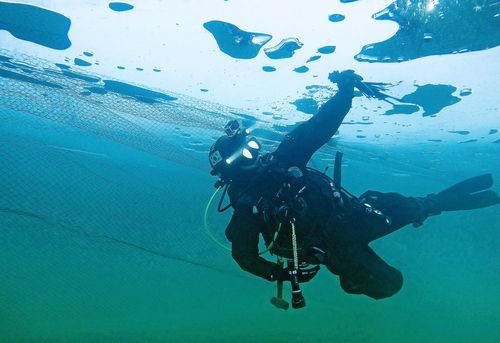 얼음판 수중 점검