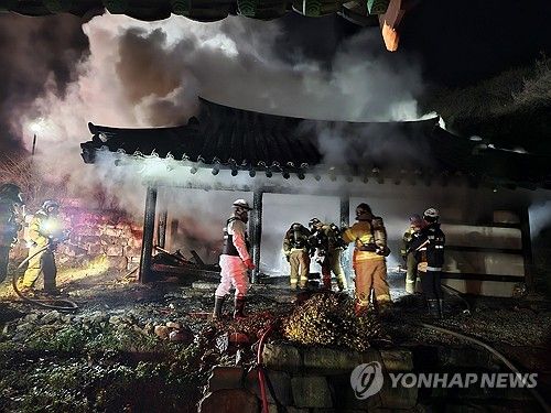 자승 전 총무원장, 칠장사 요사채 화재로 입적