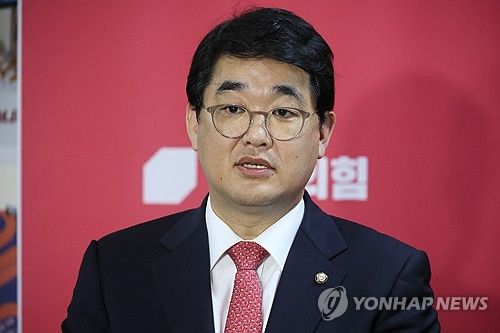 총선기획단 논의 결과 브리핑하는 배준영 전략기획부총장 