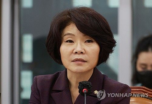 의사진행 발언하는 한정애 의원