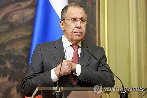 세르게리 라브로프 러시아 외무장관