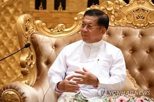 민 아웅 흘라잉 미얀마군 최고사령관 