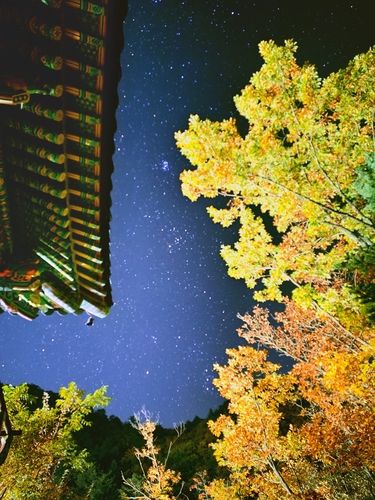 오세암 밤하늘에서 관찰한 은하수[사진/백승렬 기자]