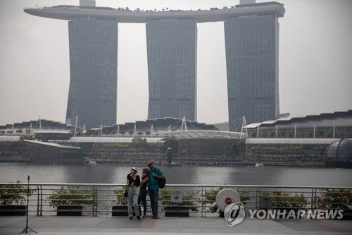 마리나베이샌즈 전경