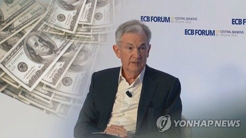 파월 "긴축 불충분…연속 금리인상 배제 안 해" (CG)